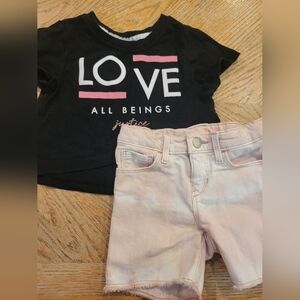 Girls Summer Outfit Size 5t and 5/6